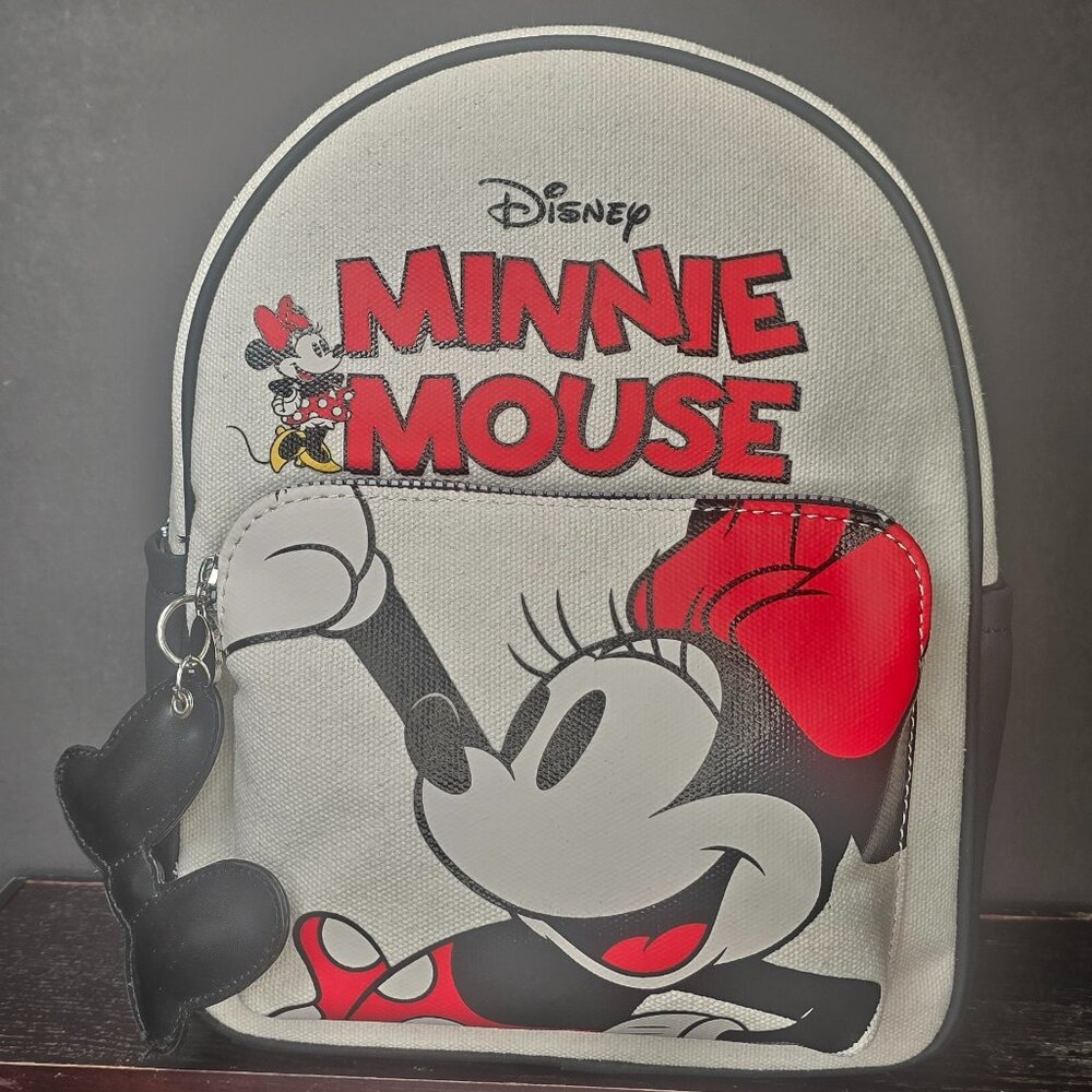 NWT Primark Disney X Minnie Mouse oatmeal backpack